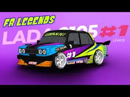 Student Driver Sticker Livery in FR Legends